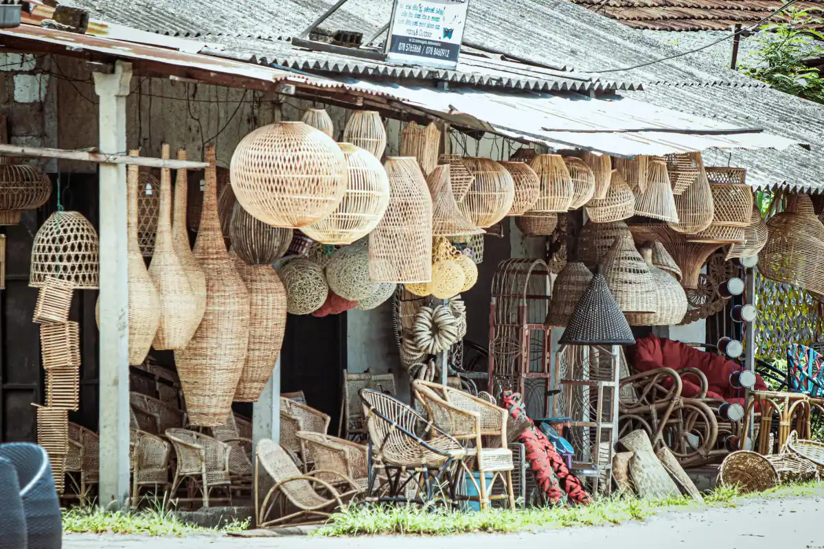keranjang rotan